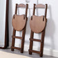 Solid Wood Dining Stools Contemporary Folding Bar Stools with Footrest Clearhalo 'Bar Furniture' 'Bar Stools' 'bar_stools' 'furn' 'furn_bar_stools' 'Furniture' 'Kitchen & Dining Furniture' 1200x1200_7feebdd0-d9ef-4b92-92b9-3657e8e385da