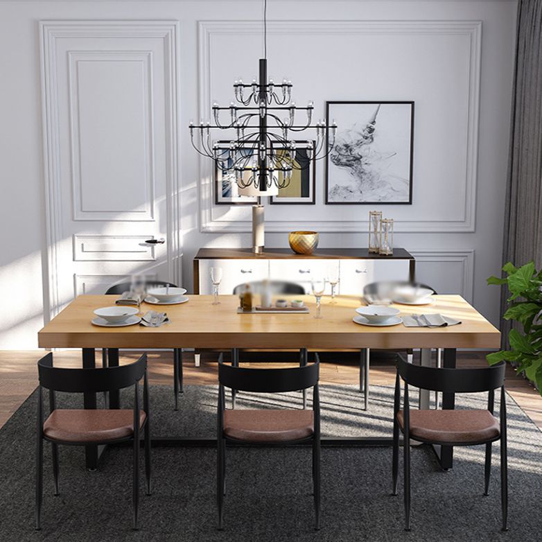 Industrial Wood Dining Room Set 1/2/5/7/13 Pieces Dining Furniture Set /Separate Items Clearhalo 'Dining Room Sets' 'Dining Tables & Seating' 'dining_room_set' 'furn' 'furn_dining_room_set' 'Furniture' 'furniture_dining_room_set' 'Kitchen & Dining Furniture' 'kitchen&dining_furn' 'kitchen' 1200x1200_7fef6206-2d9f-4ed0-a380-45d53ff13243