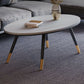 Slate Oval Coffee Table 4 Legs Base Type Single Cocktail Table Clearhalo 'Coffee & Accent Tables' 'Coffee Tables' 'coffee_tables' 'furn' 'furn_coffee_tables' 'Furniture' 'Living Room Furniture' 1200x1200_7ff2813f-926f-40db-904f-34f224c1fc51