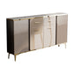Glam Sideboard Cabinet Stone Sideboardtisch mit Schubladen für Esszimmer