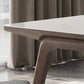 Modern 1/4/5/7 Pieces Dining Room Table Rectangle Stone Furniture in White Clearhalo 'Dining Room Sets' 'Dining Tables & Seating' 'dining_room_set' 'furn' 'furn_dining_room_set' 'Furniture' 'Kitchen & Dining Furniture' 1200x1200_7ff645ba-22d9-46de-b5d9-1e9996054d4c