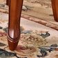 Leather Open Back Dining Side Chair Kitchen Dining Chair with Solid Wood Legs Clearhalo ' kitchen&dining_furn' 'Dining Chairs' 'Dining Tables & Seating' 'dining_chair' 'furn' 'furn_dining_chair' 'Furniture' 'furniture_dining_chair' 'Kitchen & Dining Furniture' 'kitchen' 1200x1200_7ff80fff-e1e3-472b-acbc-44bc6d5c0db8