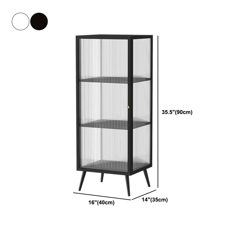 Mobile moderno armadio in vetro mobile per la sala da pranzo