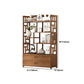 9.84" Wide Modern Wooden Shelf Bookcase Matte Finish Etagere Bookshelf
