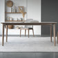 Designerstijl gesinterde stenen eettafelset rechthoekig 1/3/4/5/7-delige dinettetafelset