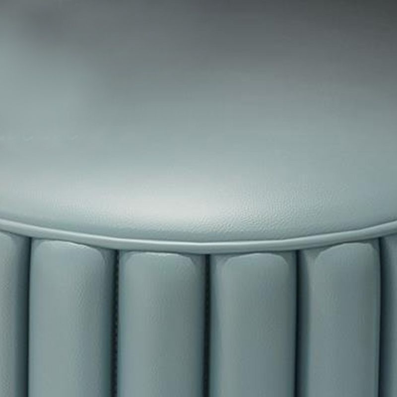 Modern Faux Leather Bench Oval Foam Bench with Legs for Home Office Clearhalo 'Benches' 'Chairs & Seating' 'furn' 'furn_benches' 'Furniture' 'Living Room Furniture' 1200x1200_80021d68-68a1-4bca-81df-5cb2ca6fce4f