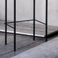 Taburete de estilo industrial Taburetes de bar tapizados con base de metal