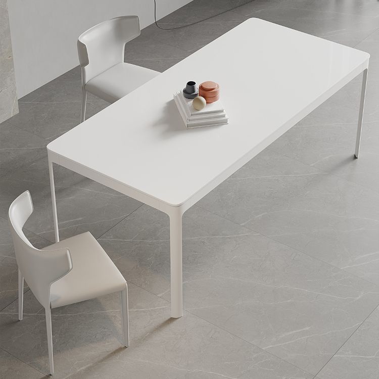 Modern Style 1/3/4/7 Pieces Dining Chairs Set Rectangle Stone Furniture for Home