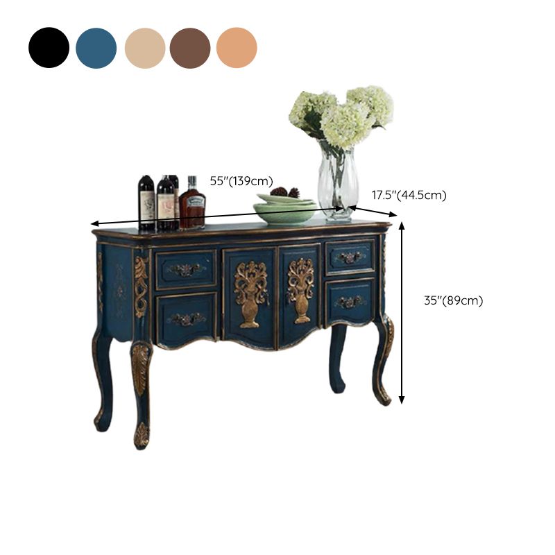 French Country Wooden Console Table Rectangle Console Sofa Table for Hall Clearhalo 'Console Tables' 'console_tables' 'Entry & Mudroom Furniture' 'furn' 'furn_console_tables' 'Furniture' 1200x1200_80067aac-ffdc-48b9-86cb-8ea3f20de501