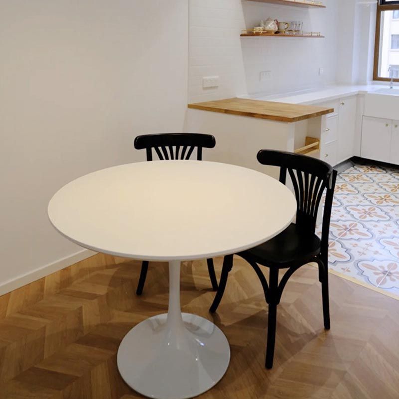 Stone Top Dining Table Modern Round Table with Pedestal Base Clearhalo 'Dining Tables & Seating' 'Dining Tables' 'dining_table' 'furn' 'furn_dining_table' 'Furniture' 'furniture_dining_table' 'Kitchen & Dining Furniture' 'kitchen' 'kitchen_dining_table' 1200x1200_800933a0-b84f-4e06-a4de-3c9712d0cd44