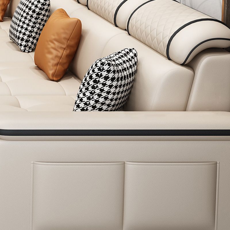 133,07 "W x 70,87" d x 35,43 "divano braccio top cuscino H con chaise