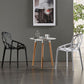 Modern Chairs Dining Arm Chairs with Plastic Legs for Kitchen Clearhalo ' kitchen&dining_furn' 'Dining Chairs' 'Dining Tables & Seating' 'dining_chair' 'Furniture' 'furniture_dining_chair' 'Kitchen & Dining Furniture' 'kitchen' 1200x1200_800b8431-2ad9-4427-b3fb-e081a65bc135
