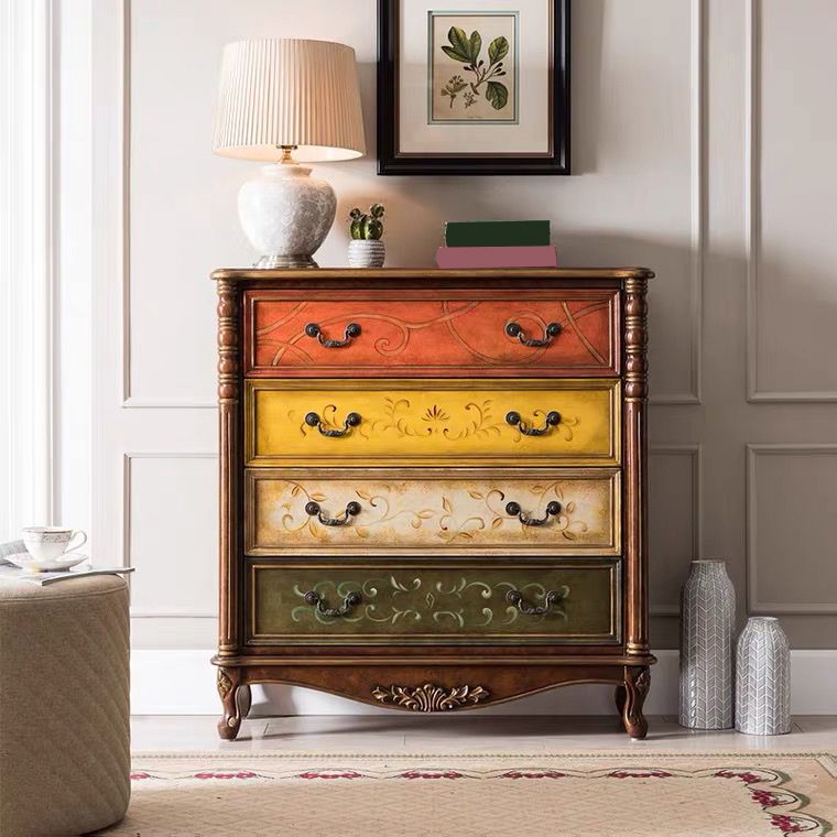 Traditionele opbergkist massief houten opbergkist, 13,65 inch W