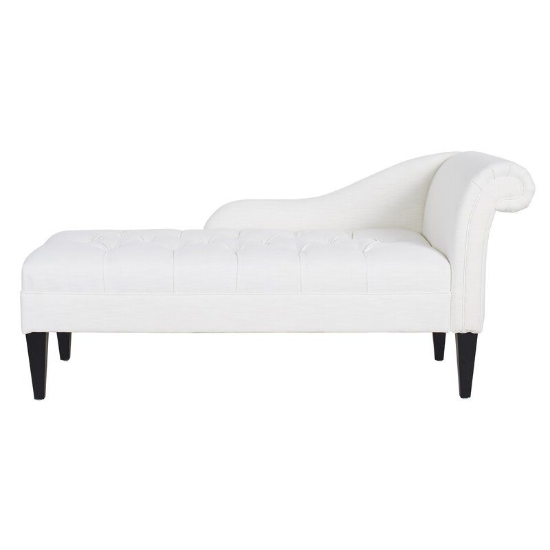 Modern Style Chaise Polyester Blend Chaise Lounge with Rolled Arms Clearhalo 'Chairs & Seating' 'Chaise Lounge' 'chaise_lounge' 'furn' 'furn_chaise_lounge' 'Furniture' 'Living Room Furniture' 1200x1200_800ef6ee-9c57-4c86-8a29-37fbe07972ce