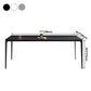 Industrial Style Home Sintered Stone Dining Table Metallic Base Rectangle Table Clearhalo ' dining_table' 'Dining Tables & Seating' 'Dining Tables' 'furn' 'furn_dining_table' 'Furniture' 'furniture_dining_table' 'Kitchen & Dining Furniture' 'kitchen&dining_furn' 'kitchen' 'kitchen_dining_table' 1200x1200_80132a0c-ac7e-480b-8521-ce761e9052d1