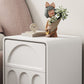 Wooden Bedside Cabinet Modern Style Minimalist Bed Nightstand with Legs Clearhalo 'Bedroom Furniture' 'furn' 'furn_night_stand' 'Furniture' 'night_stand' 'Nightstands' 1200x1200_80156925-a6cc-47bd-8c4c-34ba42164f3a