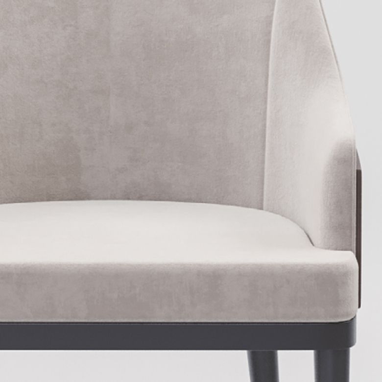 Faux Leather Dining Chairs Glam Style Parsons Arm Chair for Dining Room Clearhalo 'Dining Chairs' 'Dining Tables & Seating' 'dining_chair' 'furn' 'furn_dining_chair' 'Furniture' 'Kitchen & Dining Furniture' 1200x1200_80162319-3a43-40f7-9c83-25824a59043e