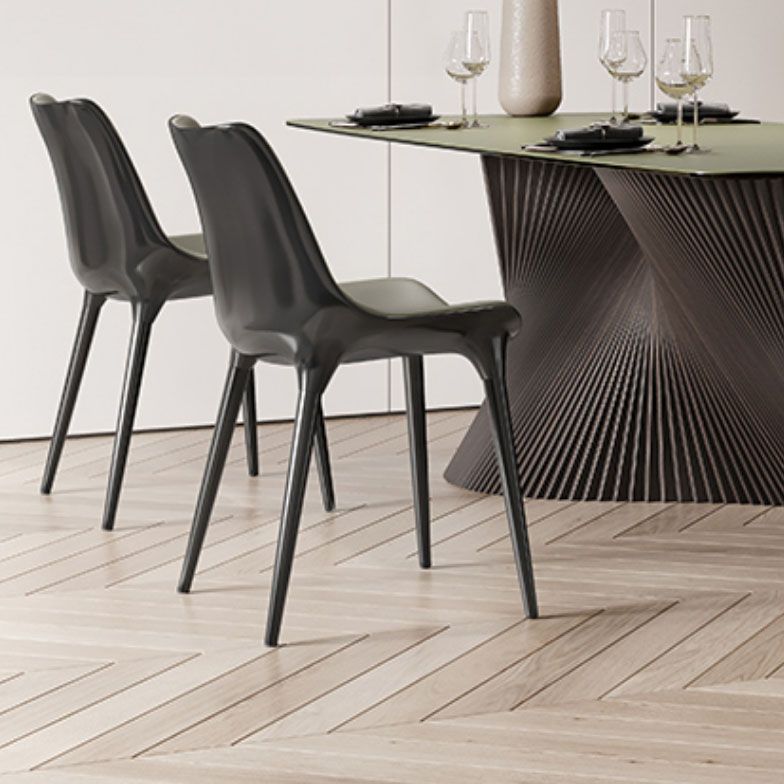 Contemporary Style Chair Metal Dining Room Chair for Dining Room Clearhalo 'Dining Chairs' 'Dining Tables & Seating' 'dining_chair' 'furn' 'furn_dining_chair' 'Furniture' 'Kitchen & Dining Furniture' 1200x1200_80163fc2-4379-4a47-b6d9-d8da18e308ff
