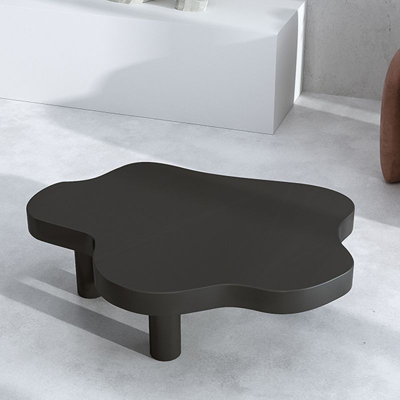 Solid Wood Cloud-Shaped Coffee Table Nordic 3 Legs Cocktail Table Clearhalo 'Coffee & Accent Tables' 'Coffee Tables' 'coffee_tables' 'furn' 'furn_coffee_tables' 'Furniture' 'Living Room Furniture' 1200x1200_8017a1c0-b335-4e4b-bb94-64f9389d73e0