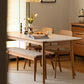 Simplicity Style Rectangle Stone Fixed Dinner Table with 4-foot Clearhalo 'Dining Tables & Seating' 'Dining Tables' 'dining_table' 'furn' 'furn_dining_table' 'Furniture' 'Kitchen & Dining Furniture' 1200x1200_801c00c1-e9a8-4cf0-9c59-5126153cb6c4