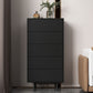 9.37"/47.24" Tall Wooden Chest, Rectangle Accent Chest with Drawers