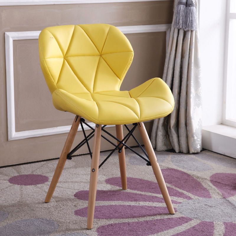 PU Chair18.5" L x23.6"W x27.5"H Armless MW Chair for Living Room Clearhalo 'Accent Chairs' 'accent_chairs' 'Chairs & Seating' 'Furniture' 'furniture_accent_chairs' 'Living Room Furniture' 1200x1200_8022172b-de83-4c76-ae54-2a5d14ae6fb5