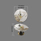 Traditional Luxury Dining Table Round Sintered Stone Pedestal Table with Metal Base Clearhalo ' dining_table' 'Dining Tables & Seating' 'Dining Tables' 'Furniture' 'furniture_dining_table' 'Kitchen & Dining Furniture' 'kitchen&dining_furn' 'kitchen' 'kitchen_dining_table' 1200x1200_8024d2fb-a20c-4480-a4bd-b3418f899d59