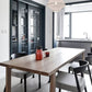 Pine Solid Wood Rectangle Table Modern Dining Table with Double Pedestal for Restaurant Clearhalo ' dining_table' 'Dining Tables & Seating' 'Dining Tables' 'furn' 'furn_dining_table' 'Furniture' 'furniture_dining_table' 'Kitchen & Dining Furniture' 'kitchen&dining_furn' 'kitchen' 'kitchen_dining_table' 1200x1200_8027349d-9f18-43b2-8867-bec2c579afa3
