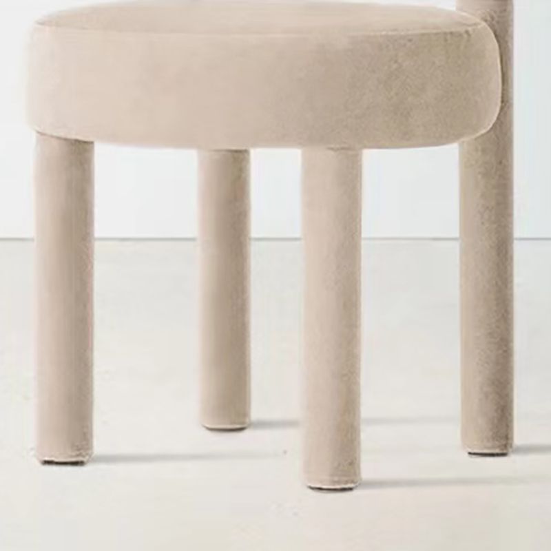Modern Style Side Chair Upholstered Open Back Armless Dining Chair for Home Clearhalo 'Dining Chairs' 'Dining Tables & Seating' 'dining_chair' 'furn' 'furn_dining_chair' 'Furniture' 'Kitchen & Dining Furniture' 1200x1200_8028e711-c3f7-4f55-a7cf-04feb3c78d2d