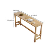 1/4/7 Piezas Pub Dining Set Contemporary Solid Wood Pub Table Juego