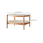 4 Legs Tropical Glass Coffee Table No Distressing Bunching Tables with Shelf Clearhalo 'Coffee & Accent Tables' 'Coffee Tables' 'coffee_tables' 'furn' 'furn_coffee_tables' 'Furniture' 'Living Room Furniture' 1200x1200_802b32e4-6f79-4ecf-9ee1-99299f62de47