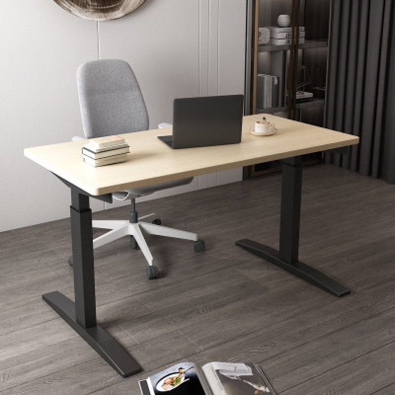 Contemporary Style Engineered Wood Office Desk Rectangle Standing Desk Clearhalo 'furn' 'furn_office_desk' 'Furniture' 'Office Desks' 'Office Furniture' 'office_desk' 1200x1200_802ba05f-5a6e-4b4d-b8eb-f9eefa11904e