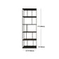 Modem & Contemporary Black Bookcase Etagere Metal Book Shelf