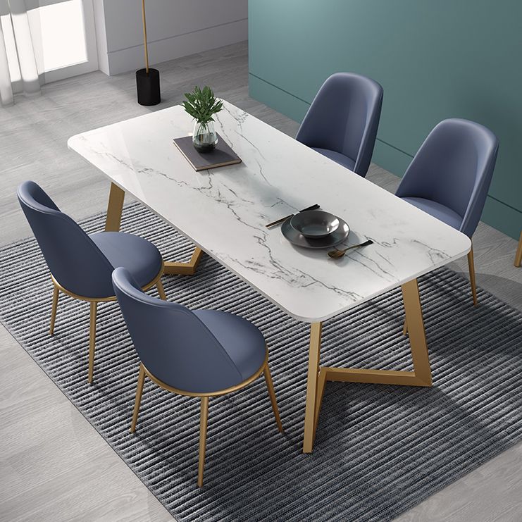 Nordic 1/4/5 Pieces Dining Set Sintered Stone Dining Table with Leather Chairs Clearhalo 'Dining Room Sets' 'Dining Tables & Seating' 'dining_room_set' 'furn' 'furn_dining_room_set' 'Furniture' 'furniture_dining_room_set' 'Kitchen & Dining Furniture' 'kitchen&dining_furn' 'kitchen' 1200x1200_802f8ed4-37ff-492b-8c76-f3577ee5a2be