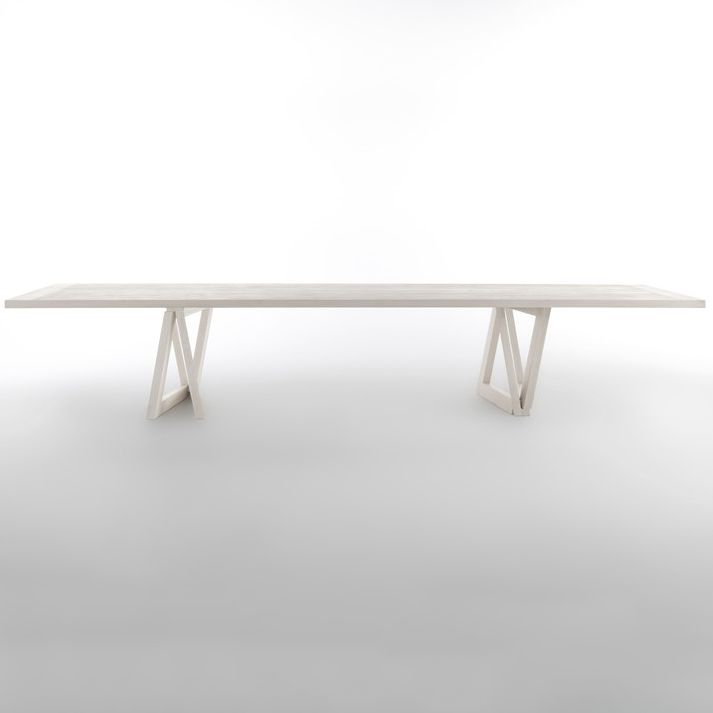 Industrial Pine Wood Table for Restaurant Rectangle Dining Table with Double Pedestal Base Clearhalo ' dining_table' 'Dining Tables & Seating' 'Dining Tables' 'furn' 'furn_dining_table' 'Furniture' 'furniture_dining_table' 'Kitchen & Dining Furniture' 'kitchen&dining_furn' 'kitchen' 'kitchen_dining_table' 1200x1200_80336f28-543d-4c5a-be20-1e14c8729316