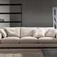 Modern Fabric Square Arm Sofa Standard Cushions Beige 4 Legs Sofa Clearhalo 'furn' 'furn_sofas' 'Furniture' 'furniture_sofas' 'kitchen' 'kitchen_sofas' 'Living Room Furniture' 'Sofa' 'sofas' 1200x1200_8033ec57-c547-449b-a499-0c0dba9ac5c2