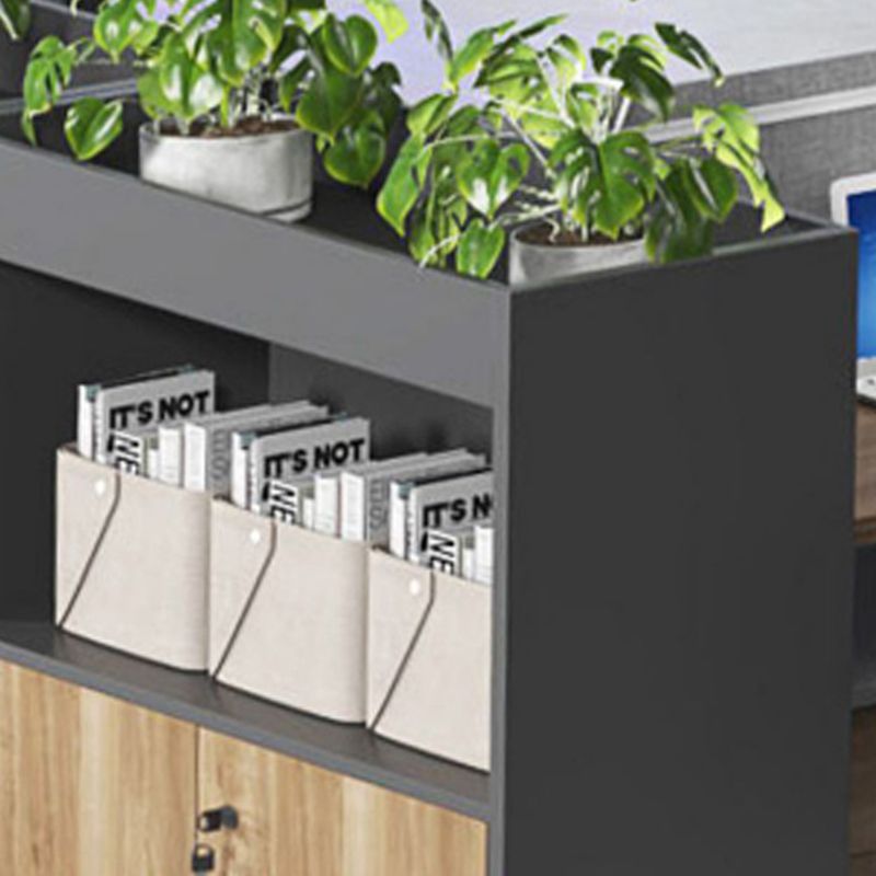 Mobile moderno medievale mobile in legno archivio archiviazione laterale