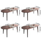 Contemporary Oval Dining Table Pine Solid Wood Table with 4 Legs for Dining Room Clearhalo ' dining_table' 'Dining Tables & Seating' 'Dining Tables' 'furn' 'furn_dining_table' 'Furniture' 'furniture_dining_table' 'Kitchen & Dining Furniture' 'kitchen&dining_furn' 'kitchen' 'kitchen_dining_table' 1200x1200_80427d0e-d15f-45eb-a2df-6438d50501ab