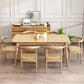 Simple Home Wood Dining Table Rectangle Shape Dining Table with 4 Legs Base Clearhalo ' dining_table' 'Dining Tables & Seating' 'Dining Tables' 'furn' 'furn_dining_table' 'Furniture' 'furniture_dining_table' 'Kitchen & Dining Furniture' 'kitchen&dining_furn' 'kitchen' 'kitchen_dining_table' 1200x1200_8044c193-4920-49f7-9ead-7b781d8e2949