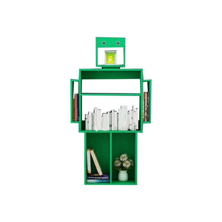 Libreria in legno ingegnerizzato libreria aperta contemporanea 6 ripiani