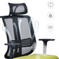 Contemporary Office Chair Conference Fixed Arms Chair with Wheels