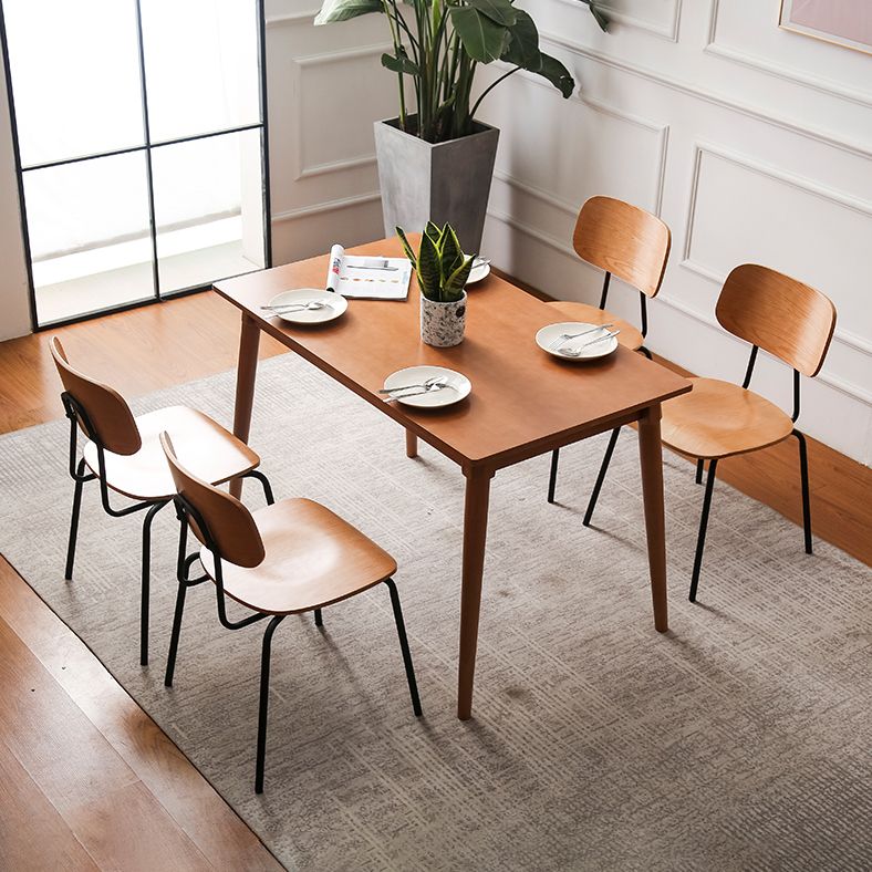 Metal Industrial Style Dining Side Chair Indoor Open Back Dining Side Chair Clearhalo ' kitchen&dining_furn' 'Dining Chairs' 'Dining Tables & Seating' 'dining_chair' 'furn' 'furn_dining_chair' 'Furniture' 'furniture_dining_chair' 'Kitchen & Dining Furniture' 'kitchen' 1200x1200_804ca994-2a1b-43f8-8fa2-a88d5eca9216