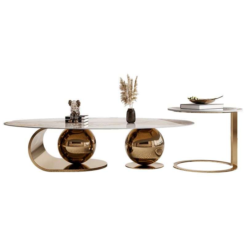 Simple Abstract Coffee Table Slate Top Geometric Coffee Coffee or End Table Clearhalo 'Coffee & Accent Tables' 'Coffee Tables' 'coffee_tables' 'furn' 'furn_coffee_tables' 'Furniture' 'Living Room Furniture' 1200x1200_805349c2-6192-4ae3-a12b-fac5a99fdd6a
