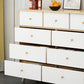 35.4" Tall Wood Storage Cabinet Modern Drawers Included Accent Chest Clearhalo 'Cabinets & Chests' 'cabinets_chests' 'furn' 'furn_cabinets_chests' 'Furniture' 'Living Room Furniture' 1200x1200_80538838-7dab-4fc9-8596-85001217d54f