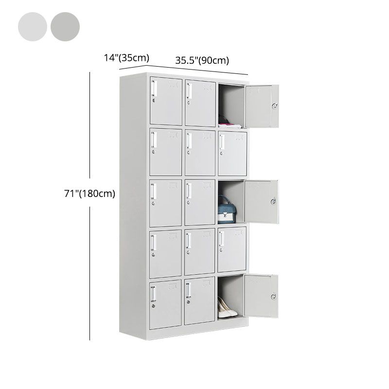 Armadio contemporaneo armadio metallo armorale non sospeso con serratura