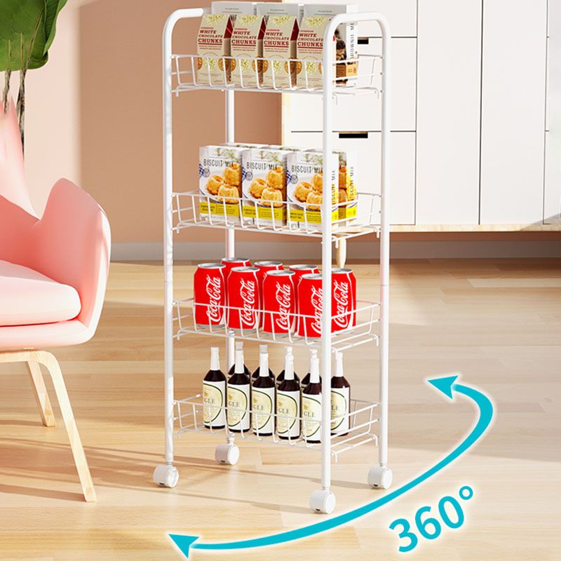 11"W Bookshelf Contemporary Style Bookcase with Casters for Home and Study Room Clearhalo 'Bookcases' 'furn' 'furn_bookcases' 'Furniture' 'furniture_bookcases' 'kitchen' 'kitchen_bookcases' 'Living Room Furniture' 'Office Furniture' 1200x1200_80598e3b-2214-4b74-ba7d-f90d043114ac