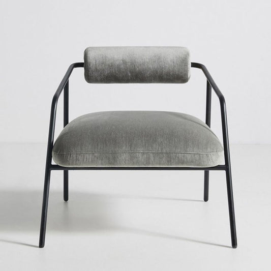 Solid Color Side Chair Sloped Arms Include Chair for Living Room Clearhalo 'Accent Chairs' 'accent_chairs' 'Chairs & Seating' 'furn' 'furn_accent_chairs' 'Furniture' 'Living Room Furniture' 1200x1200_805b532a-e145-4ec6-b838-c87572e48d83