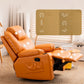 Metal Frame Home Theater Recliner Swivel Rocker Sedia con deposito