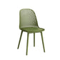 Nordic Cross Back Side Chair Plastic Indoor Chair for Dining Room Bedroom Clearhalo 'Dining Chairs' 'Dining Tables & Seating' 'dining_chair' 'furn' 'furn_dining_chair' 'Furniture' 'Kitchen & Dining Furniture' 1200x1200_805d4f50-adcc-4ed0-ac5d-8af51f6fc78e