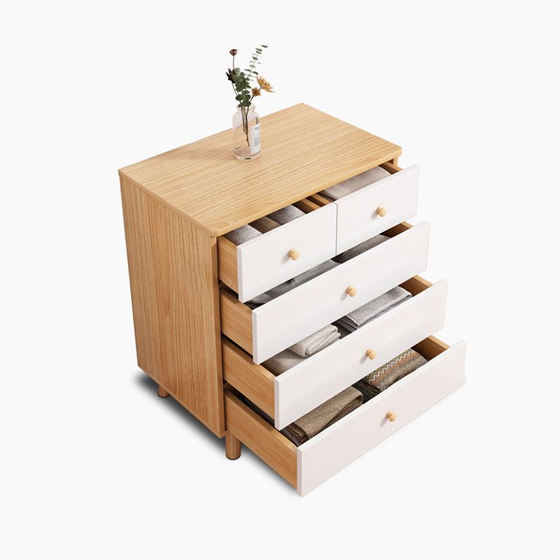 15" D Wooden Dresser Modern Style Storage Chest with Drawers and Doors Clearhalo 'Bedroom Furniture' 'Dressers & Chests' 'dressers_chests' 'furn' 'furn_dressers_chests' 'Furniture' 1200x1200_805e050e-5d97-4304-9522-173a910942af